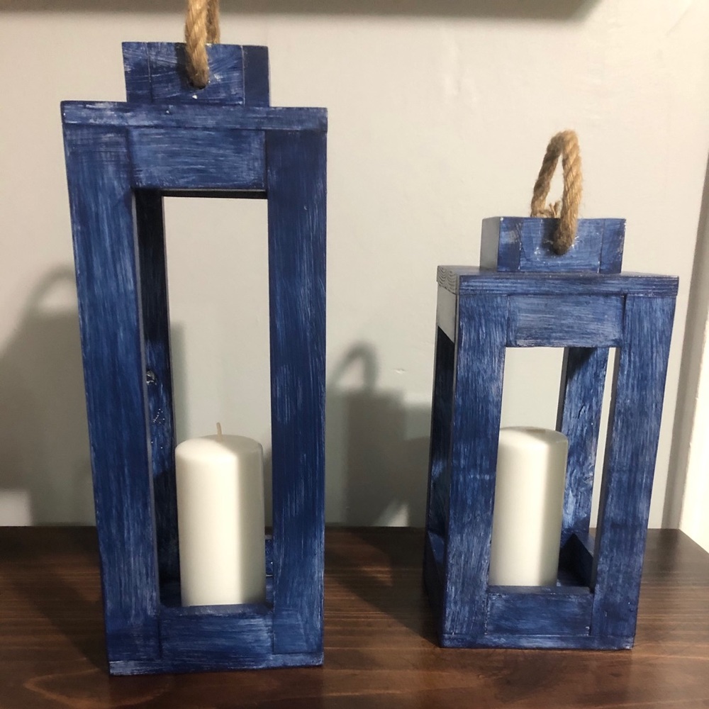 Handmade Wood Lanterns - Picture 10 of 10